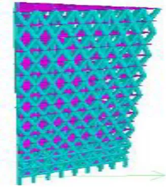 Fig -6: Triangular diagrid Building Plan 