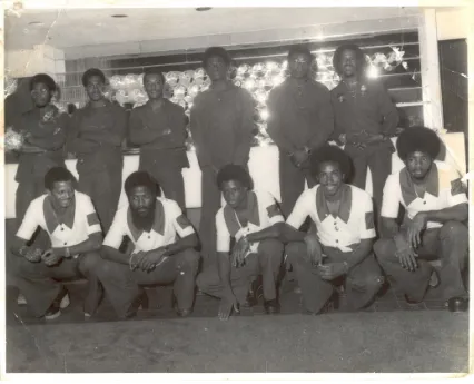 Figure 3 Ellie Matt and The G.I’s Brass Band circa 1977. Courtesy of the St. Kitts-Nevis Archives 