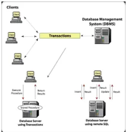 Fig .3 Client server Transaction 