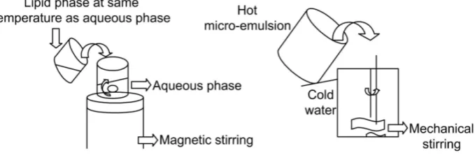 Figure 4: Micro emulsion method 