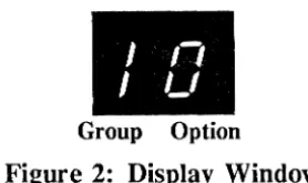 Figure 2: Display Window 