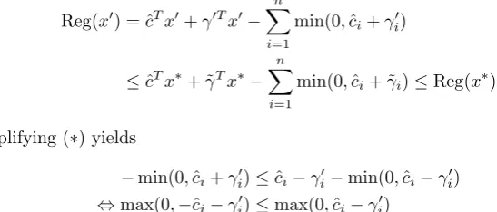 Table 1: Overview of the diﬀerent complexity results of the minmax regretunconstrained combinatorial problem.