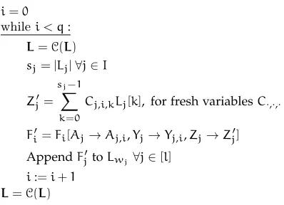 figure 2: Parametric completion w.r.t. an oracle