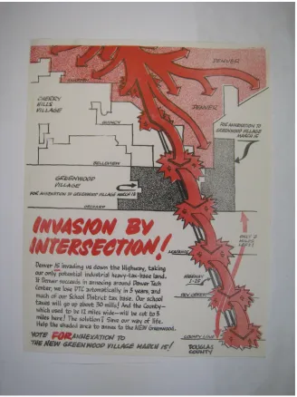 Figure 2. Flyer: “Invasion by Intersection!” 