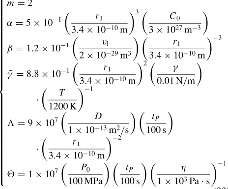 Fig. 3(c) that the non-dimensional number density of bub-2 