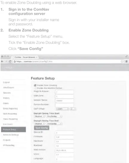 Diagram 19 - ComNav Confi guration Server zone doubling