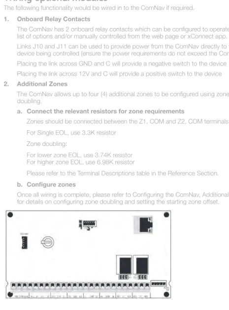 diagram 5 - ComNav PC board layout