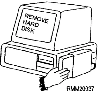 Figure 1-22.—External hard disk drive with removable diskcartridge.