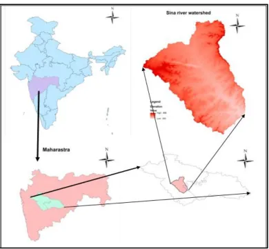 Figure 1. Location map of study area 