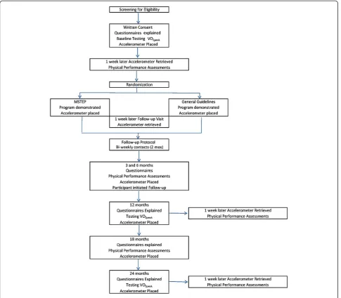 Figure 1 The path of participants through the study protocol.