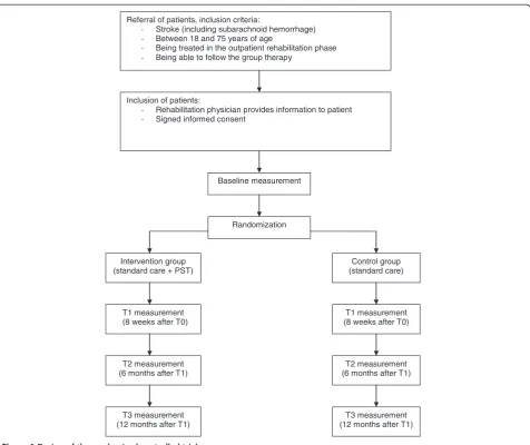 Figure 1 Design of the randomized controlled trial.
