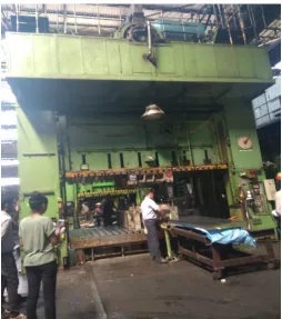 Fig -2.1: Hydraulic Press (1500 Ton) 
