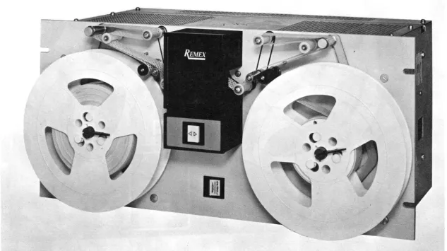 Figure 1-1. REMEX Reader/Spooler Combination, Model RRS6500B'EX/600/DRB. 