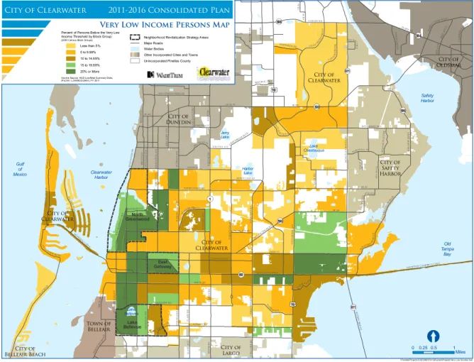 Figure 53 Very Low Income Persons Map