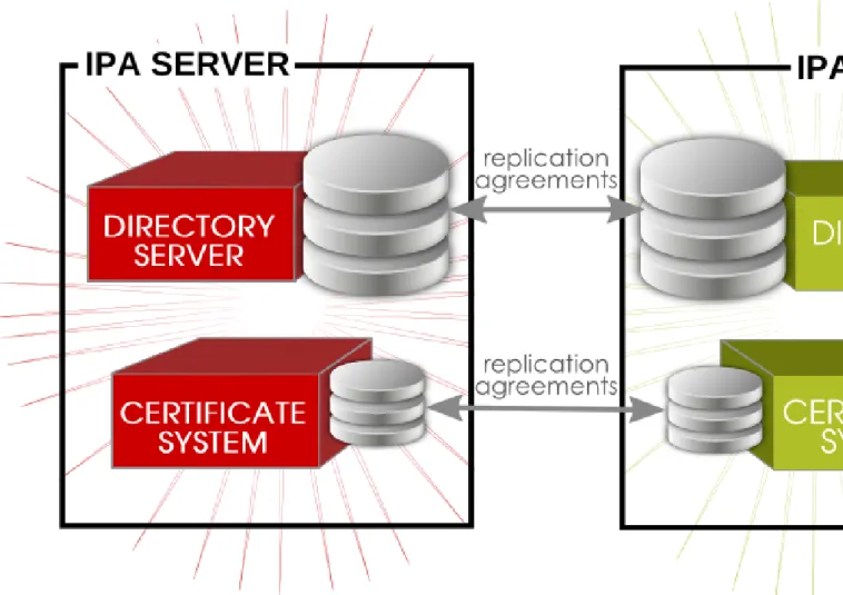 Figure 1.2. Server and Replica Interactions