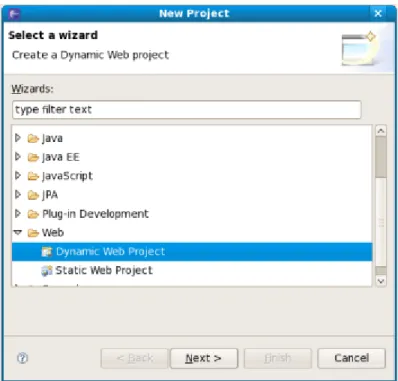 Figure 3.1. Dynamic Web Project