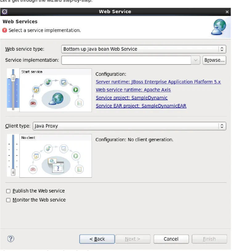 Figure 3.7. New Web Service Wizard