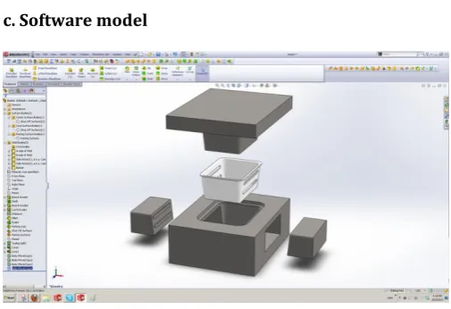 Fig 1: Mould/die model 