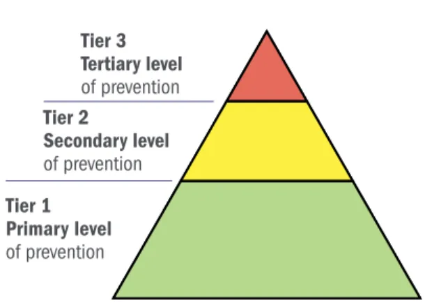 Figure 2: Organization for Tiered Instruction