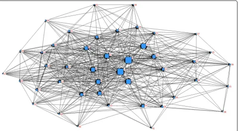 Table 5 Descriptive statistics for centrality measure about CNV