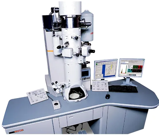 Figure 3.12: The JEOL 2100 high-resolution TEM that was employed to investigate AFM tips