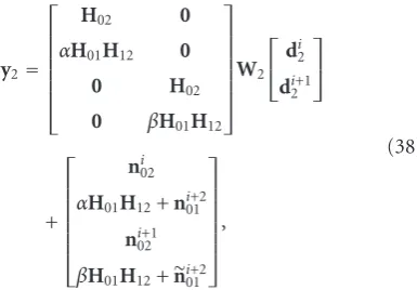Table 1 summarizes the maximum diversity gain of the