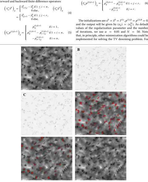 Figure 2 The counting procedure.divided by factor 1.05. (A) Original data (Pangolin, No