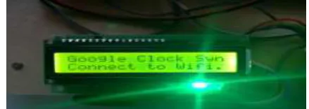 Fig -11: Google clock synchronized notification module 