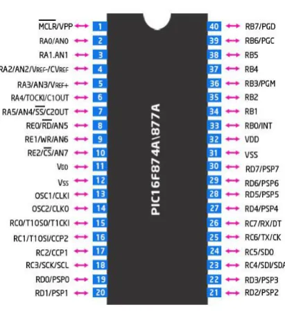 Fig -6: PIC16F877A  