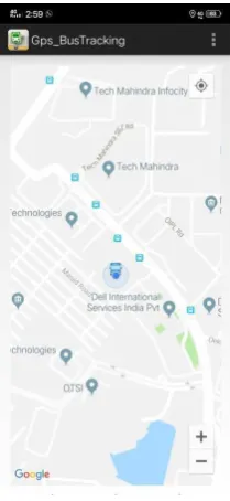 Fig -4: Passenger app initial screen requesting for source destination  