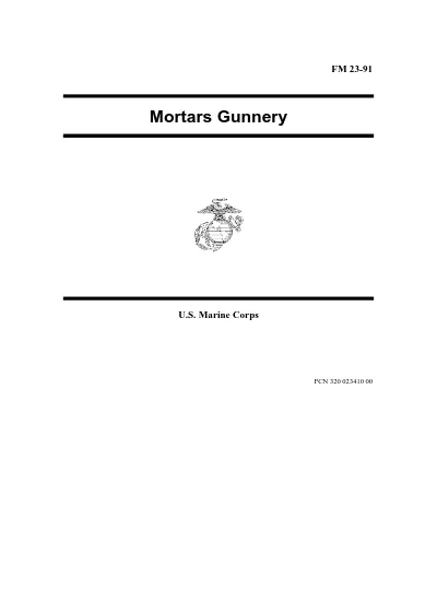 MCRP 3 15 2B Mortar Gunnery pdf