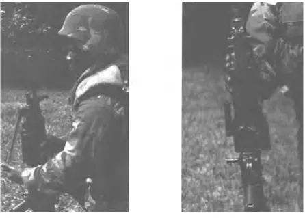 Figure 2-29. Folding of Bipod Under the Handguard.