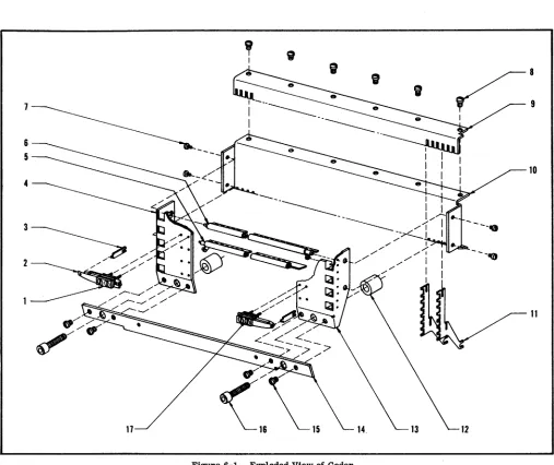 Figure 6-1. Exploded View of Coder 