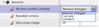 Figure 5.9: Example of a list setting.