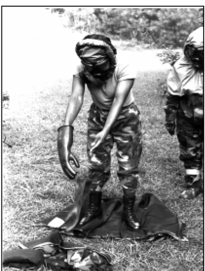 Figure 3-12. Removing the Gloves