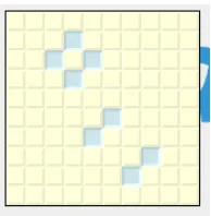 Figure 3.1: The Lights Out game board