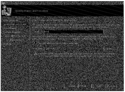 Figure 29.11 Give the new   VM its name.