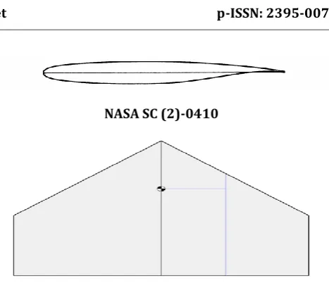 Figure 3: Delta Wing Configuration 