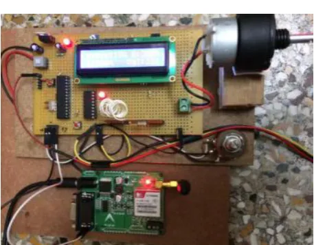 Figure 9: Controlling acceleration speed to slow down  the speed unit Prototype  