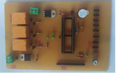 Fig 3- Complete machine electronics 