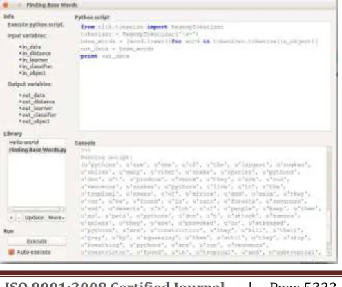 Fig - 4.2: Getting text input from user 