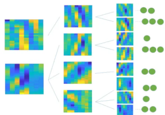 Figure 1: The genealogy of convolution matrices on the first hidden layer. The CNN used is from [18]