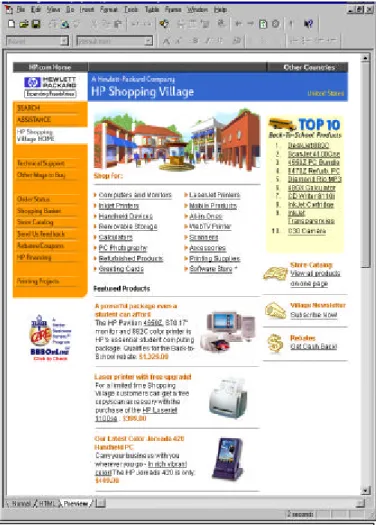 Figure 1: HP Shopping Village
