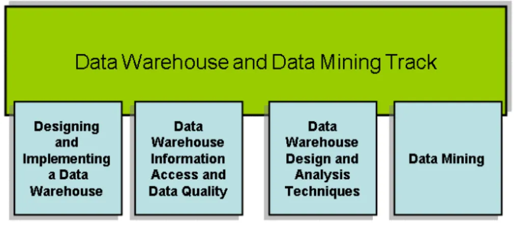 Figure 4.  Data Warehouse and Data Mining Track