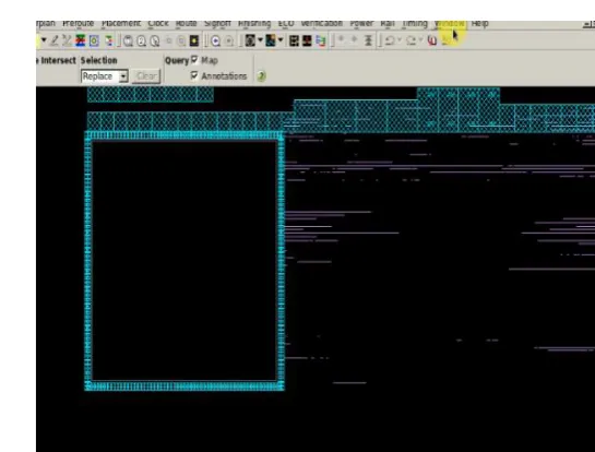 Fig -2: Created Floorplan with aspect ratio and    