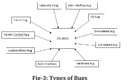 Fig-3: Types of Bugs 