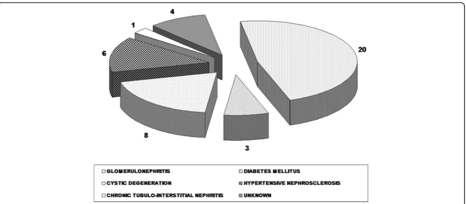 Fig. 1 The etiology of ESRD in patients after RT