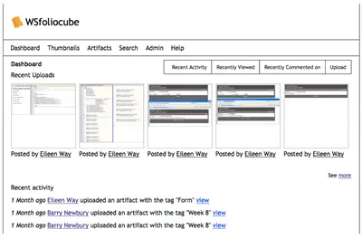 Figure 4.11 - Redesigned front page 