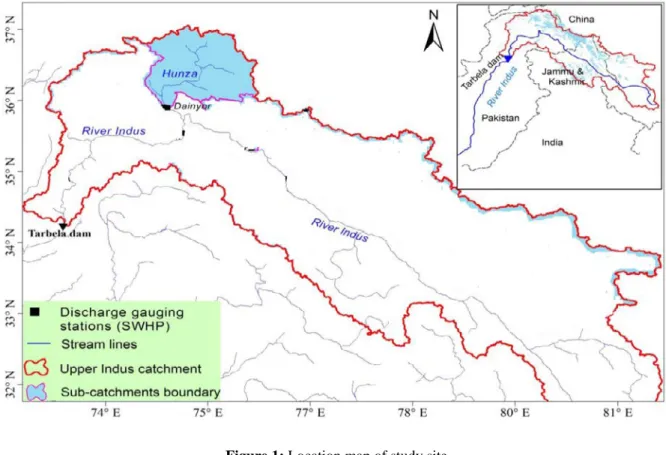 Figure 1: Location map of study site 