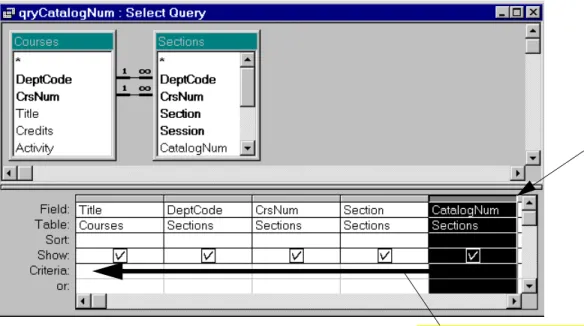 FIGURE 4.10: Move a field within the query definition grid.